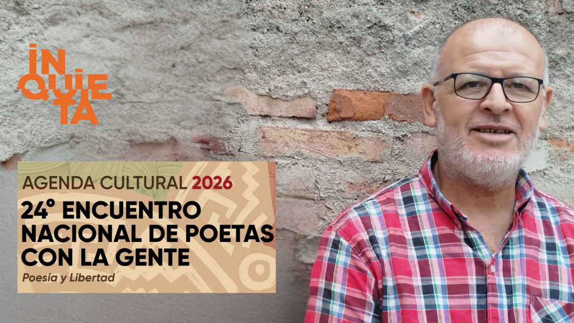 Cosquín 2026: Inquieta presente en el Encuentro Poetas con la Gente