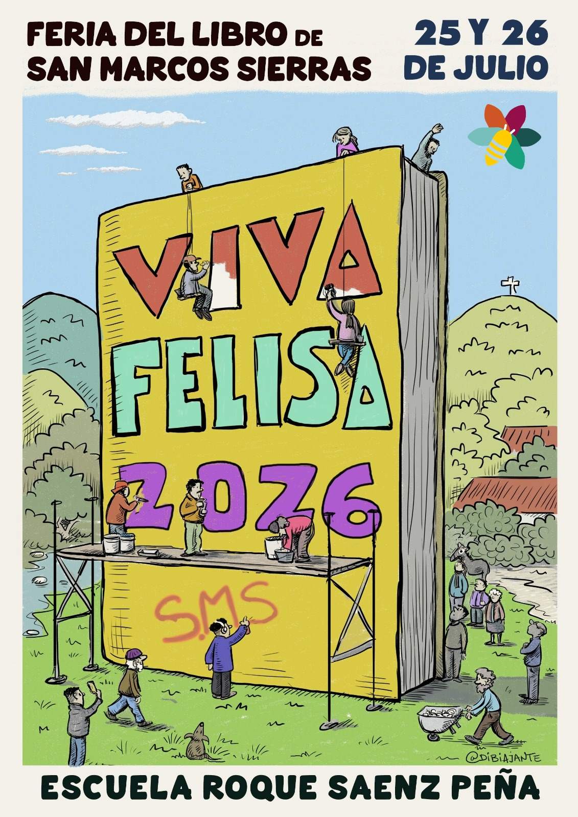 Inquieta en FELISA 2026  Feria del Libro de San Marcos Sierras
